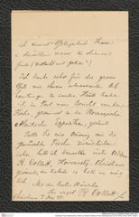 Nachlass Franz Steindachner, Brief von Robert Collett an Franz Steindachner (07.05.1918), Inv.Nr. 84.07, Seite 4